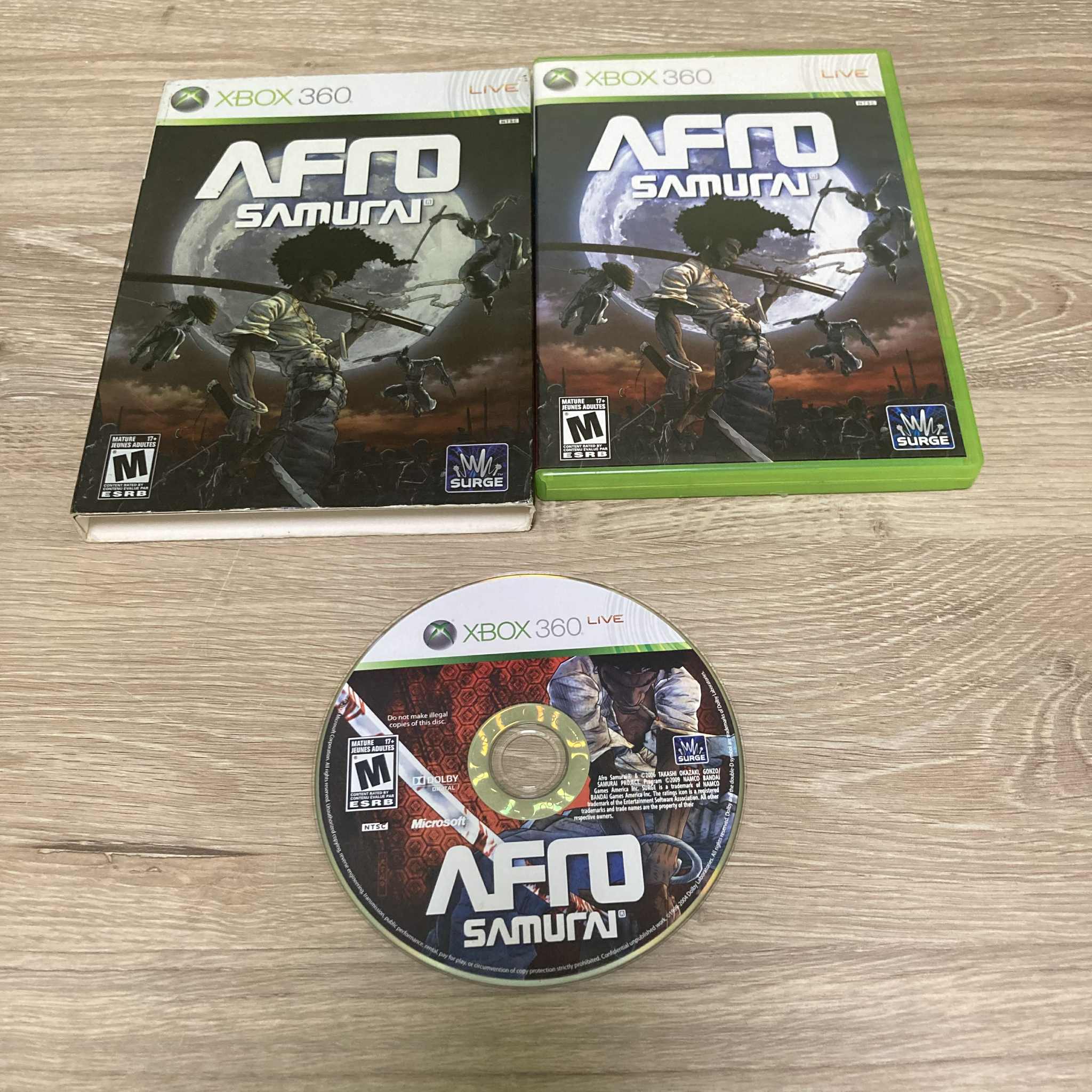 Afro Samurai Xbox 360