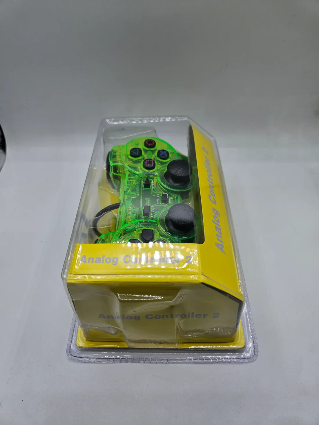 ANALOG CONTROLLER 2 TRANSPARENT GREEN CONTROLLER - PS2 - Image 2