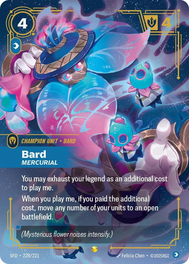 Bard - Mercurial (Overnumbered) (228/221)