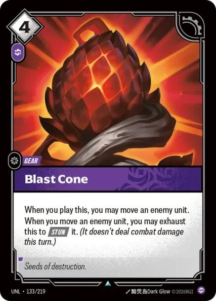 Blast Cone (133/219) (UNL)