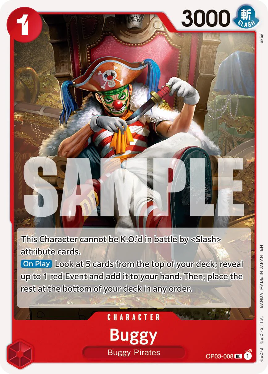 Buggy (OP03-008) (Reprint) [Premium Booster -The Best- Vol. 2]