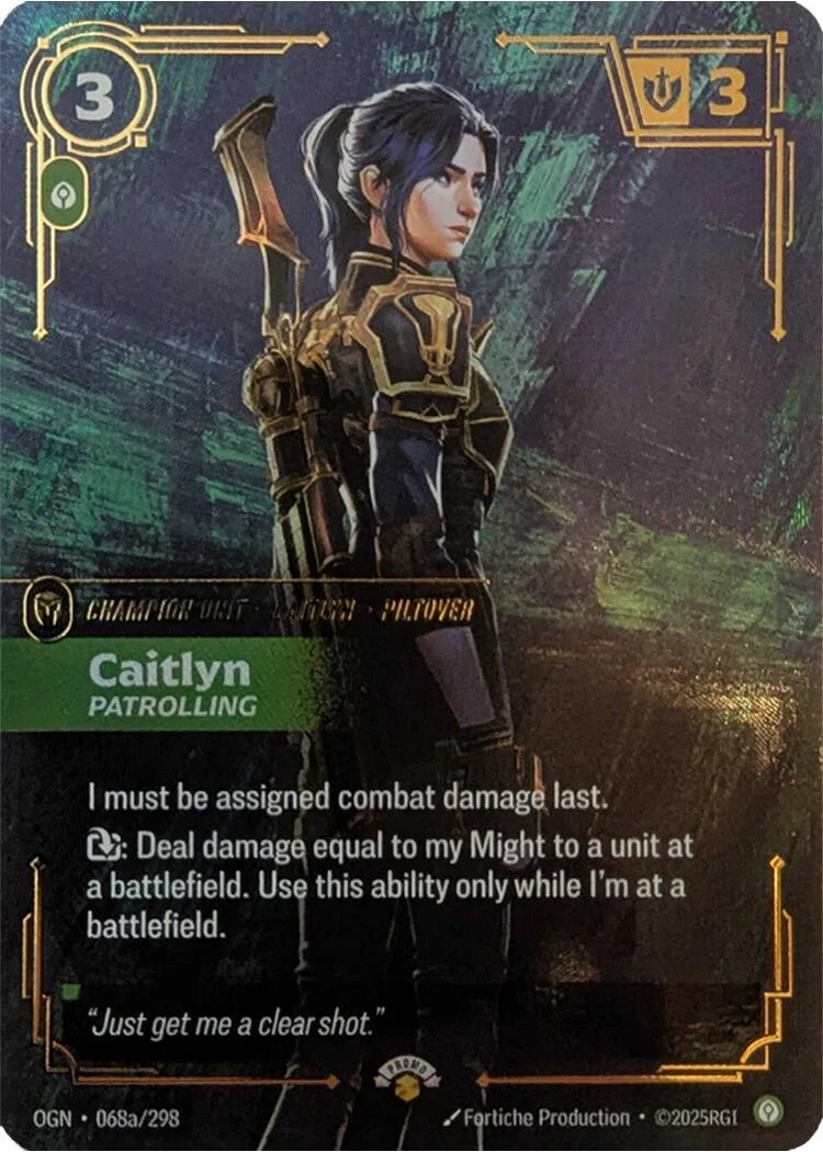 Caitlyn - Patrolling (068a/298) (PR)
