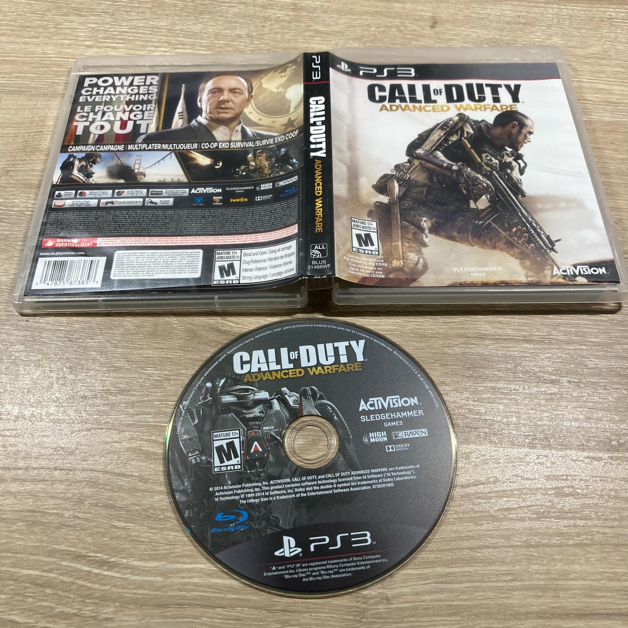 Call of Duty Advanced Warfare Playstation 3