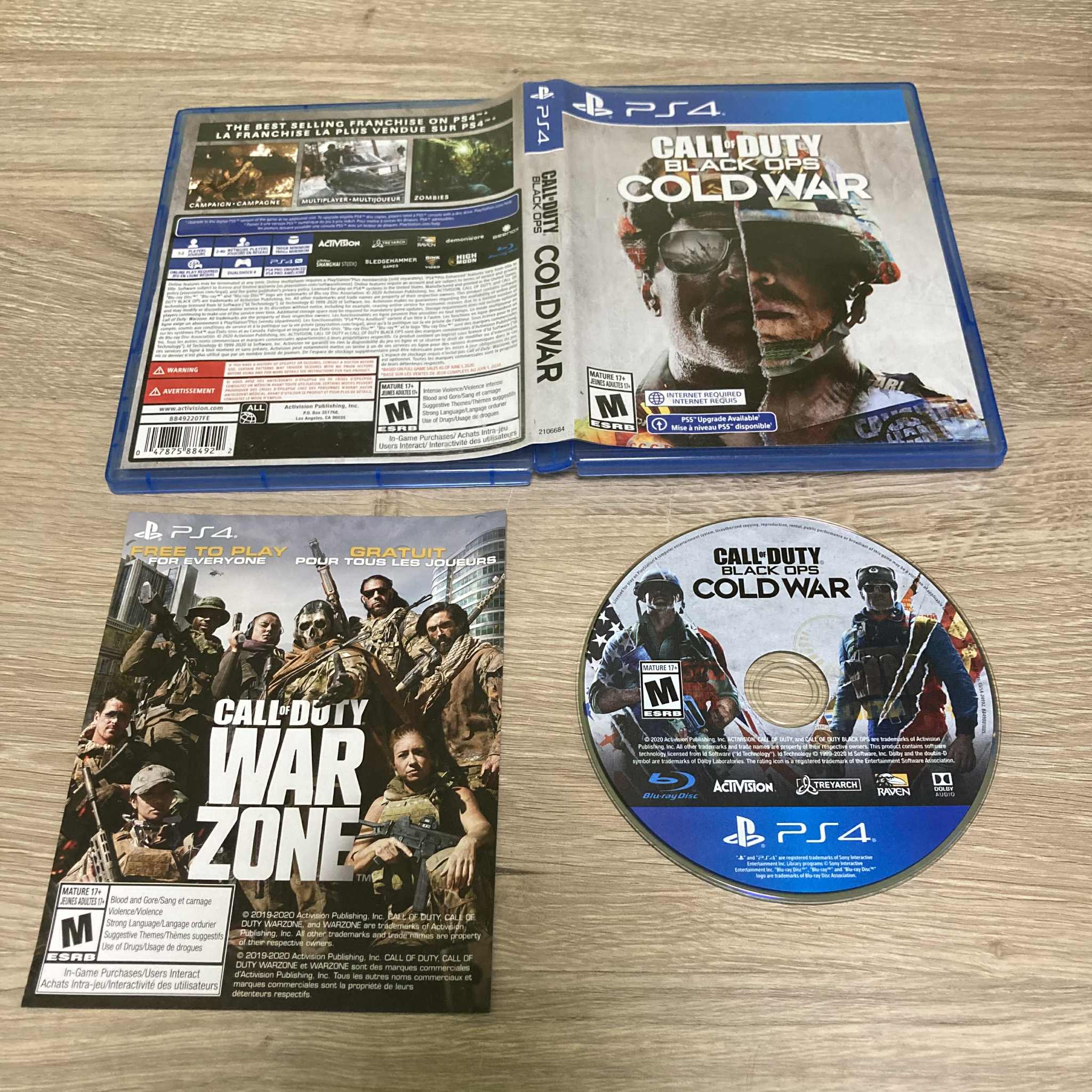 Call of Duty: Black Ops Cold War Playstation 4