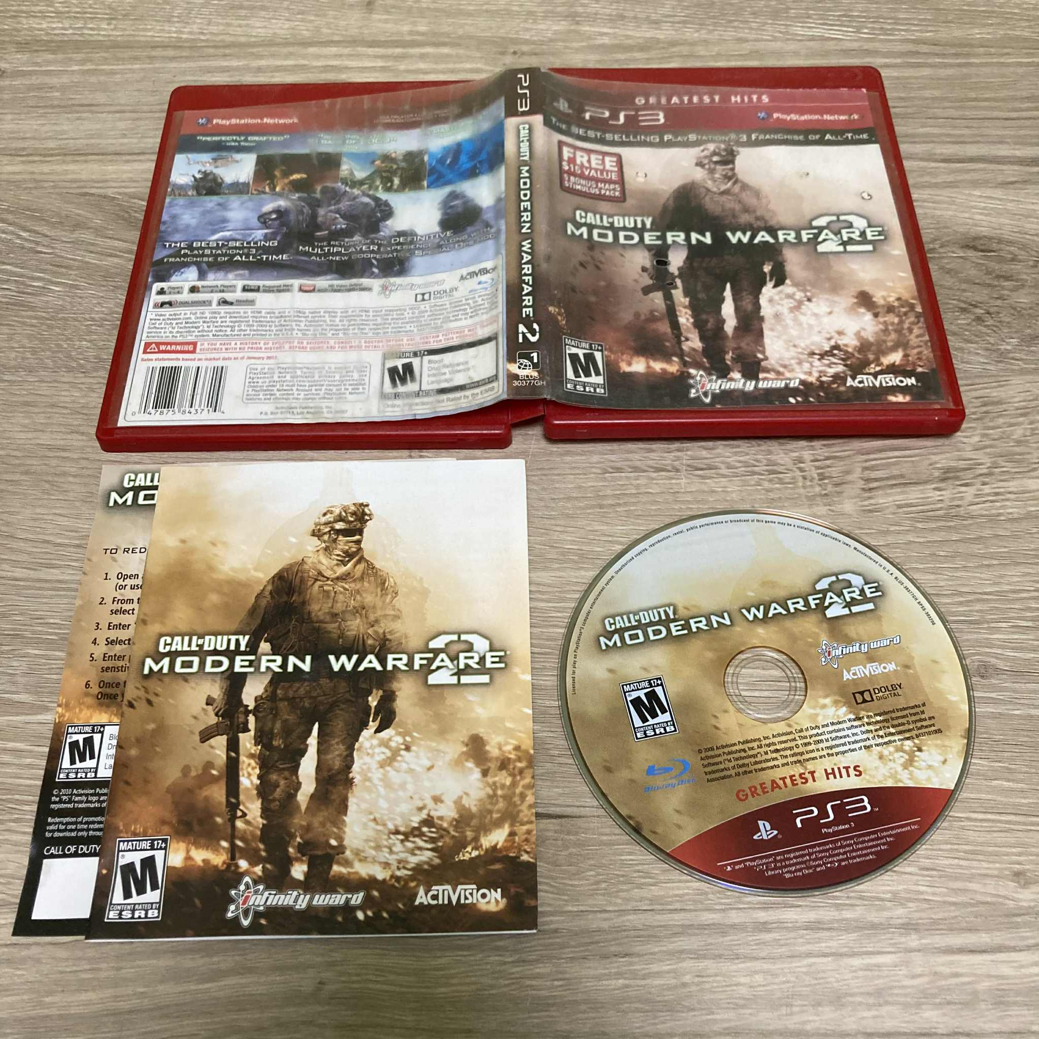 Call of Duty Modern Warfare 2 [Greatest Hits] Playstation 3