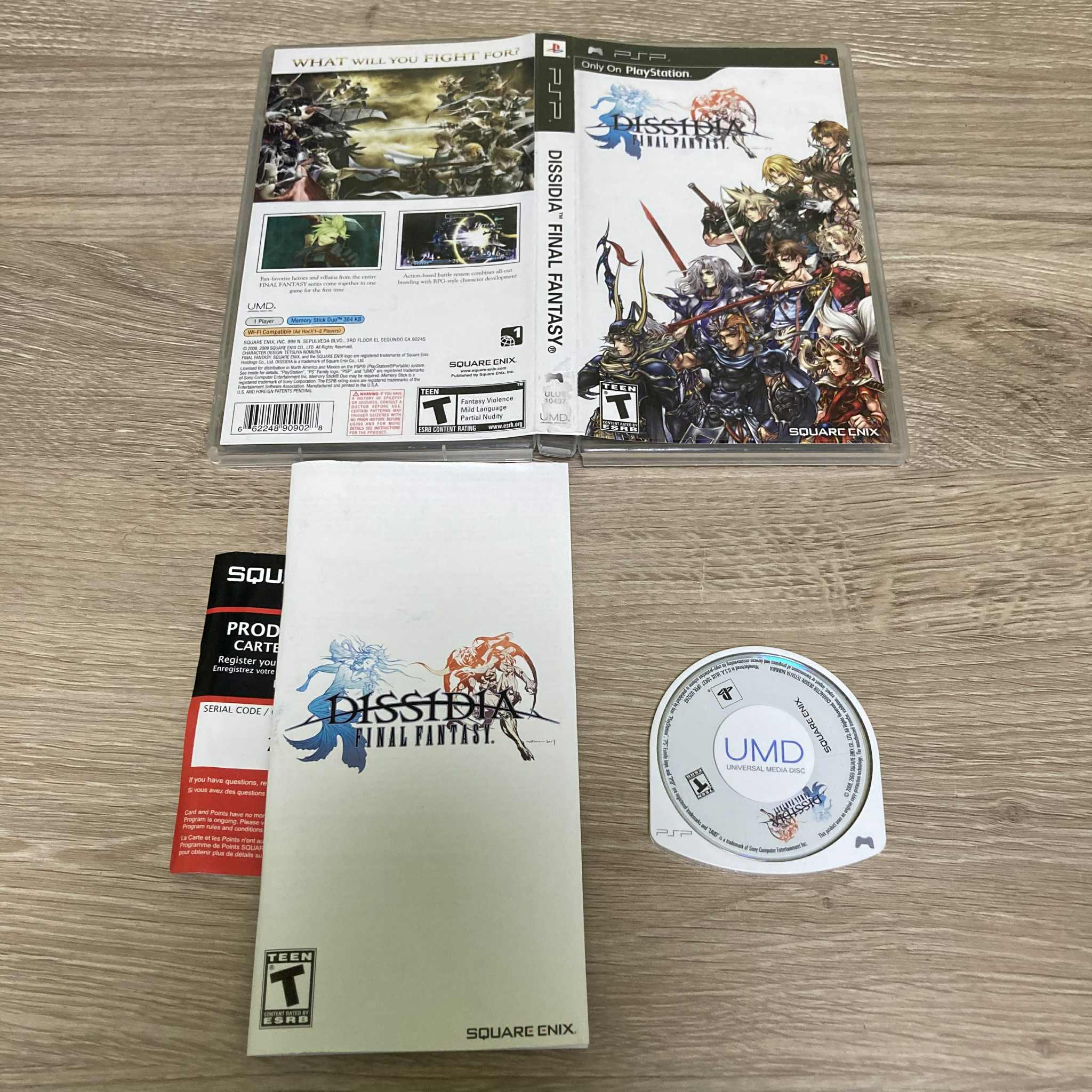 Dissidia Final Fantasy PSP