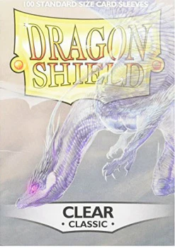 DRAGON SHIELD SLEEVES CLEAR 100CT (10/50)