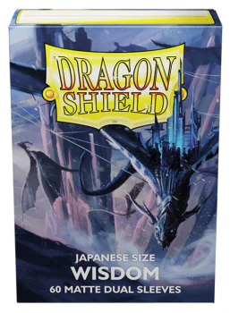 DRAGON SHIELD SLEEVES DUAL JAPANESE MATTE WISDOM