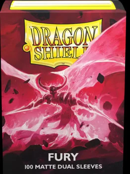 DRAGON SHIELD SLEEVES DUAL MATTE FURY 100CT