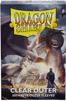 DRAGON SHIELD STANDARD SLEEVES OUTER MATTE CLEAR
