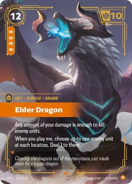 Elder Dragon (118/219) (UNL)