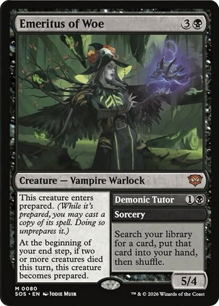 Emeritus of Woe [Secrets of Strixhaven]