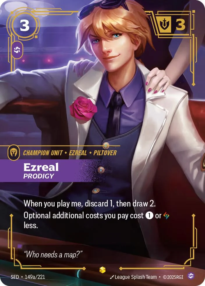 Ezreal - Prodigy (Alternate Art) (149a/221)