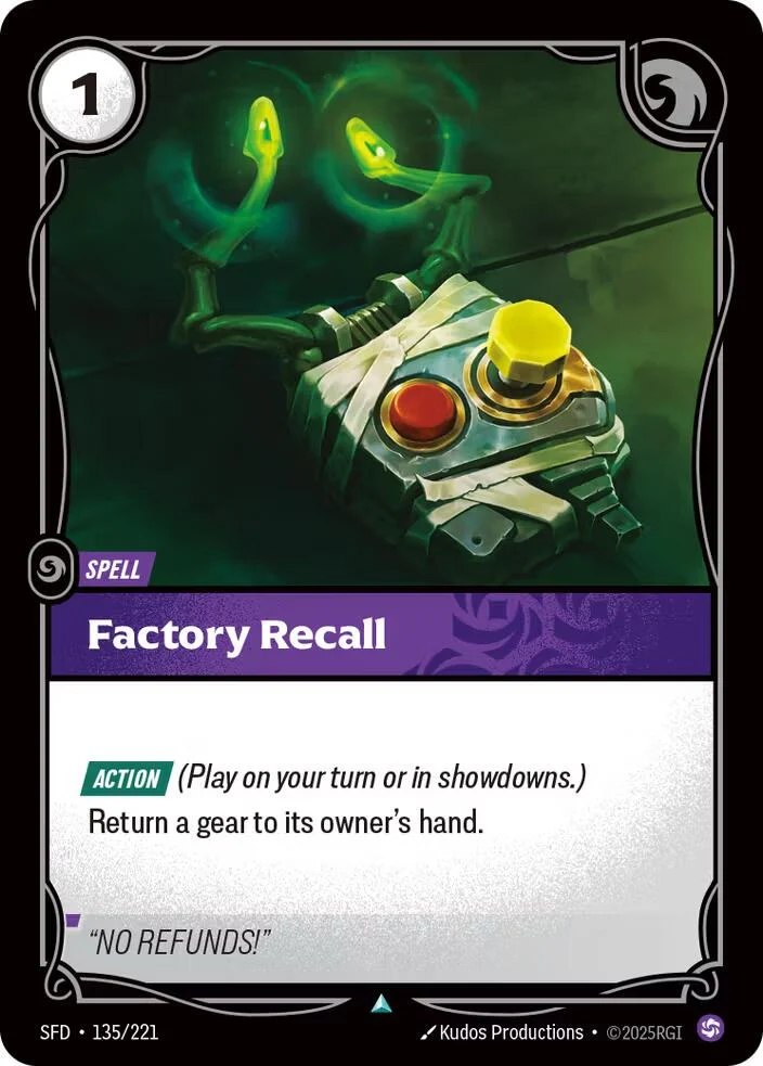 Factory Recall (135/221)