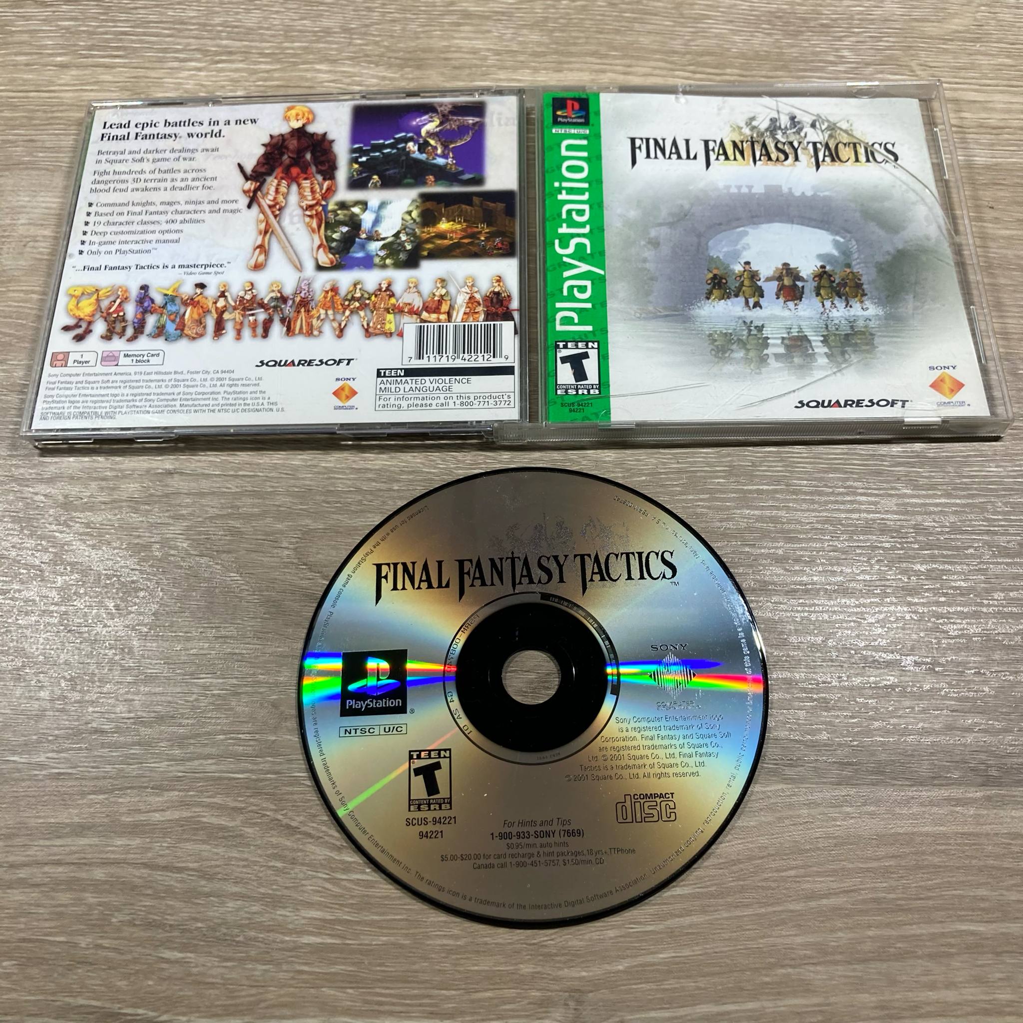 Final Fantasy Tactics [Greatest Hits] Playstation