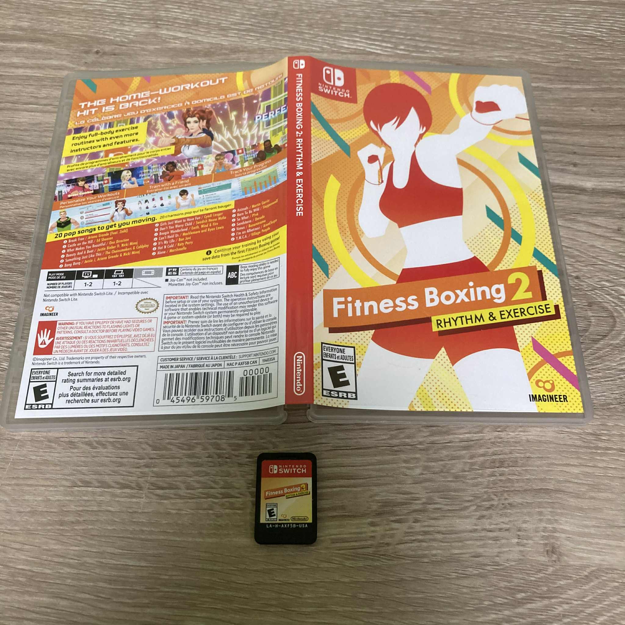 Fitness Boxing 2: Rhythm and Exercise Nintendo Switch