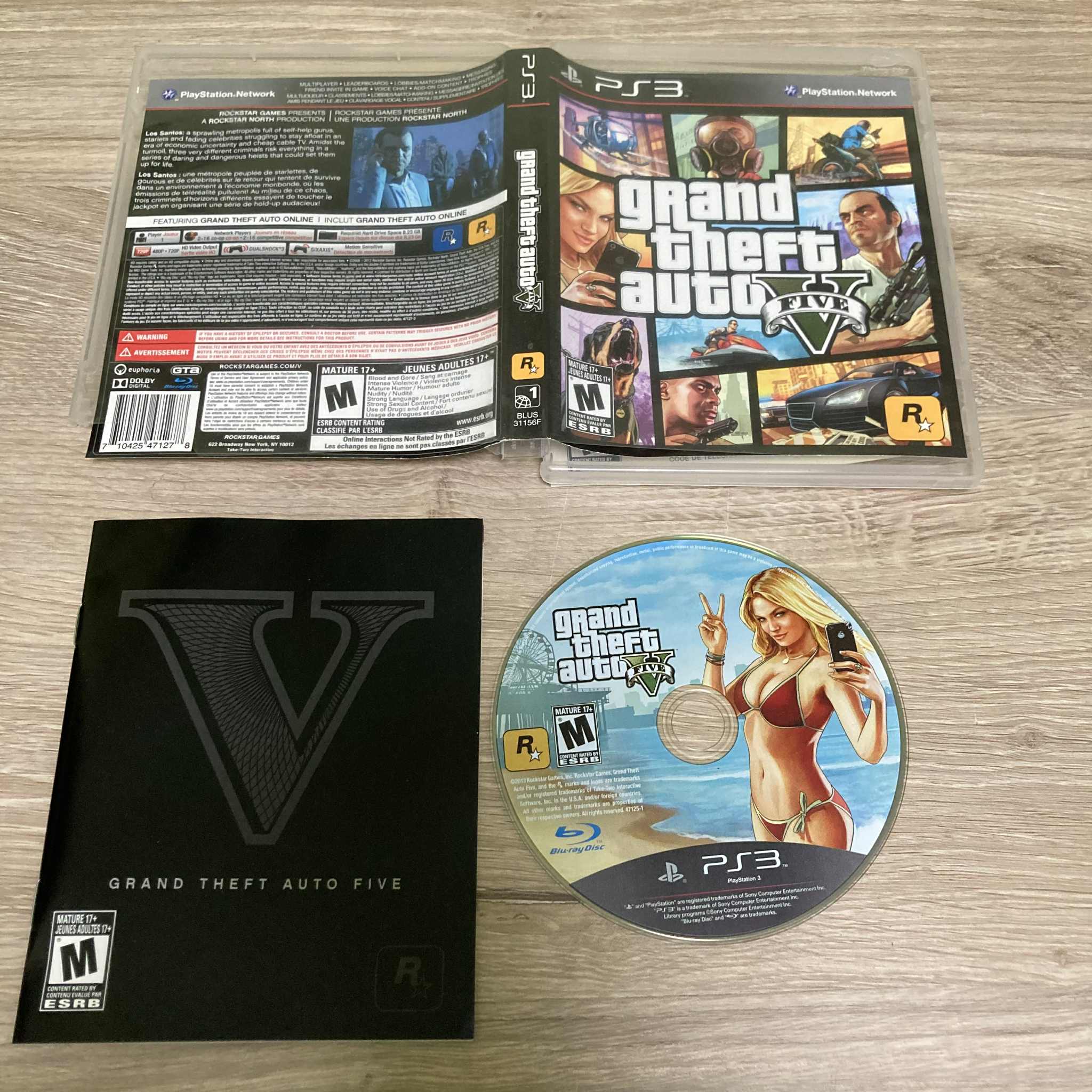 Grand Theft Auto V Playstation 3