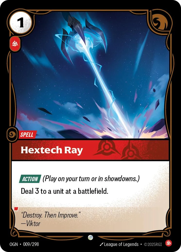 Hextech Ray (009/298) (OGN)