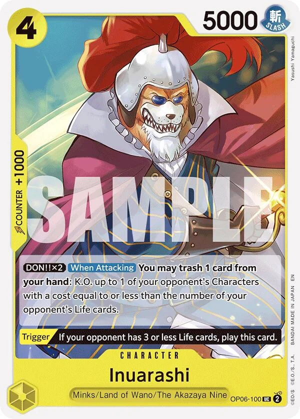 Inuarashi (Reprint) (OP06-100) (ST-28)