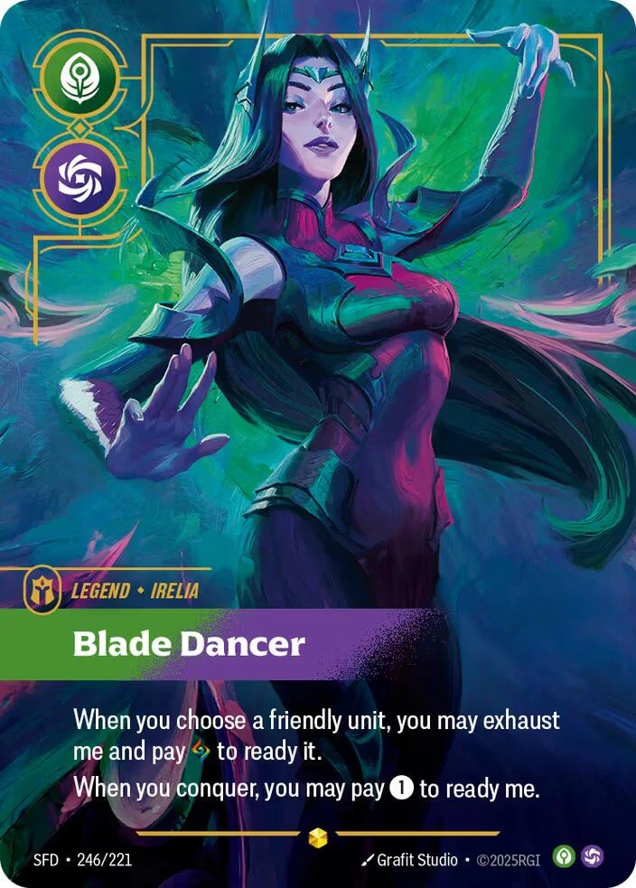 Irelia - Blade Dancer (Overnumbered) (246/221) (SPF)
