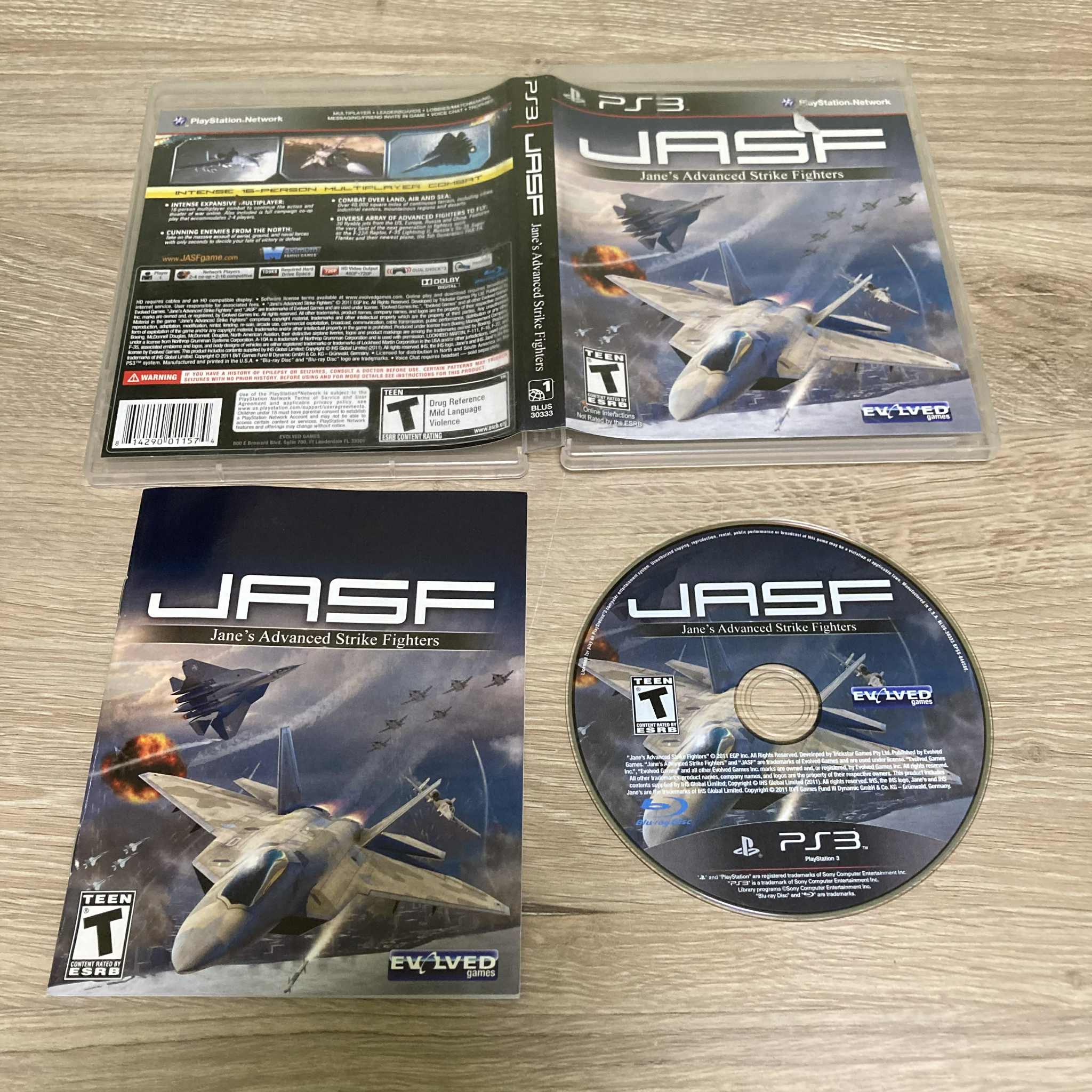 Jane's Advance Strike Fighters Playstation 3