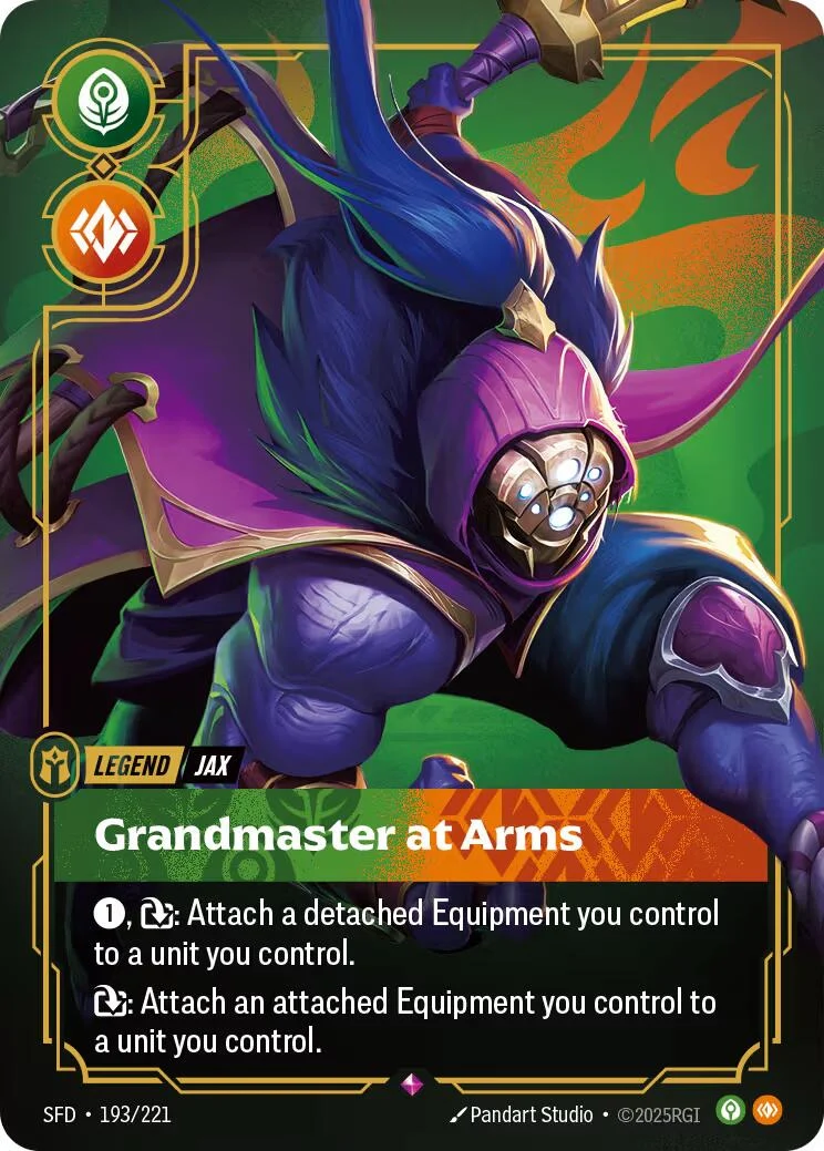 Jax - Grandmaster At Arms (193/221) (SPF)