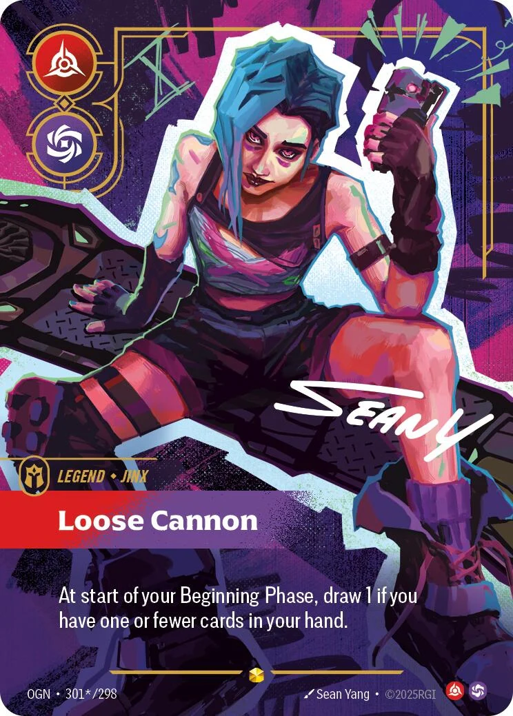 Jinx - Loose Cannon (Signature) (301*/298) (OGN)