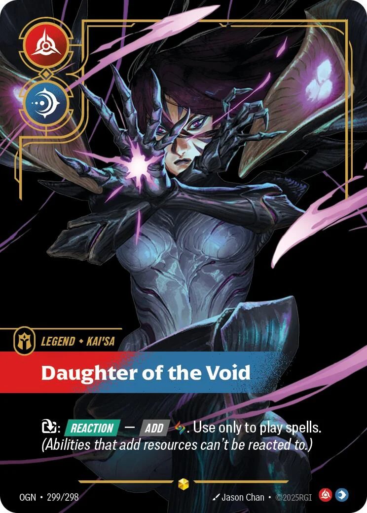 Kai'Sa - Daughter of the Void (Overnumbered) (299/298) (OGN)