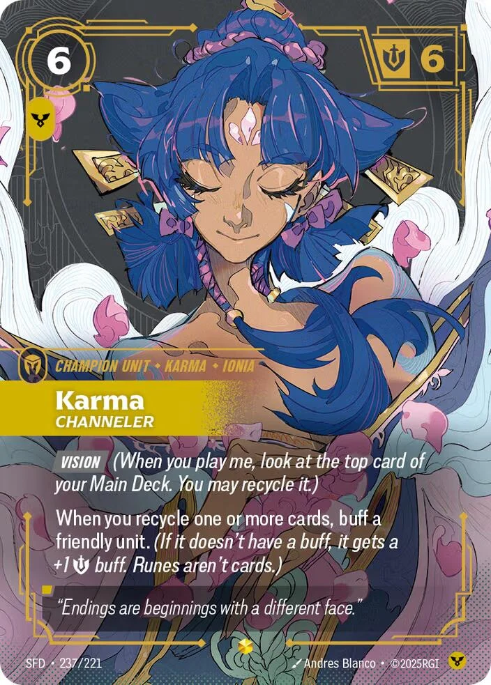 Karma - Channeler (Overnumbered) (237/221)