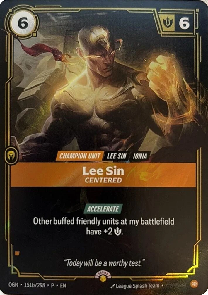 Lee Sin - Centered (151b/298) (OPP)