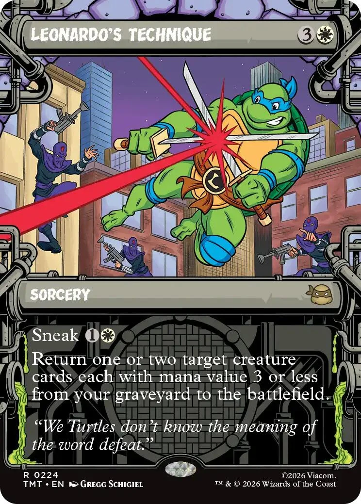Leonardo's Technique (Showcase) (224) (TMT)