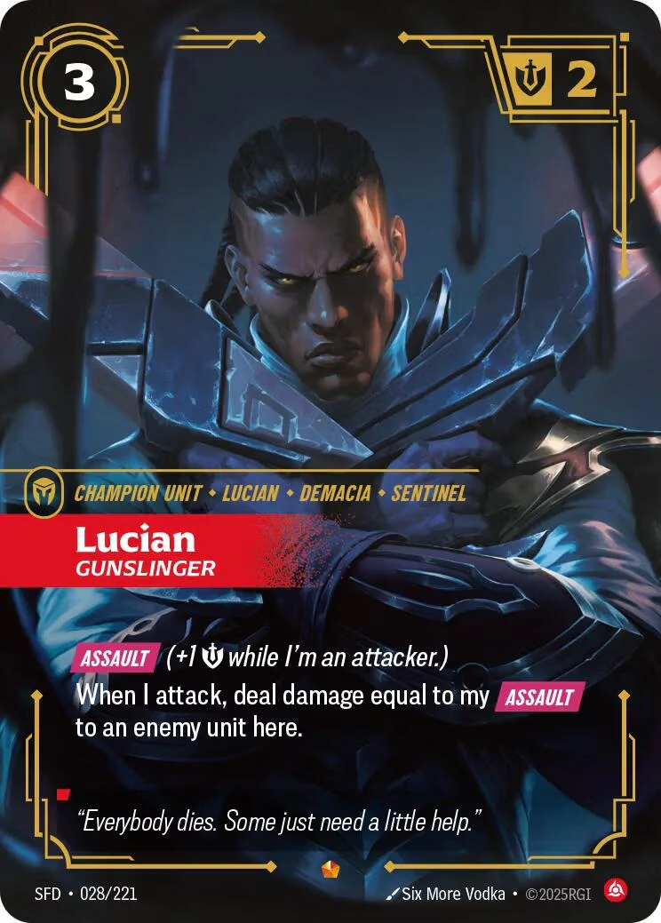 Lucian - Gunslinger (028/221)