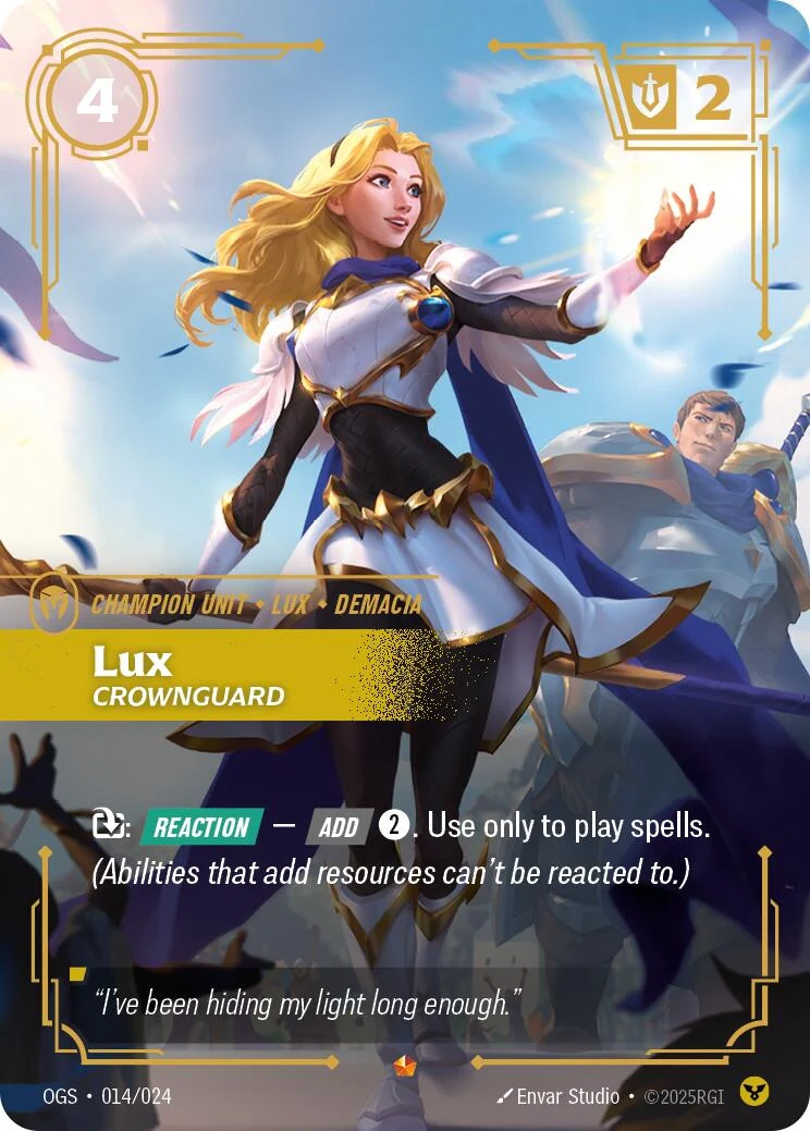 Lux - Crownguard (014/024) (OGS:PG)