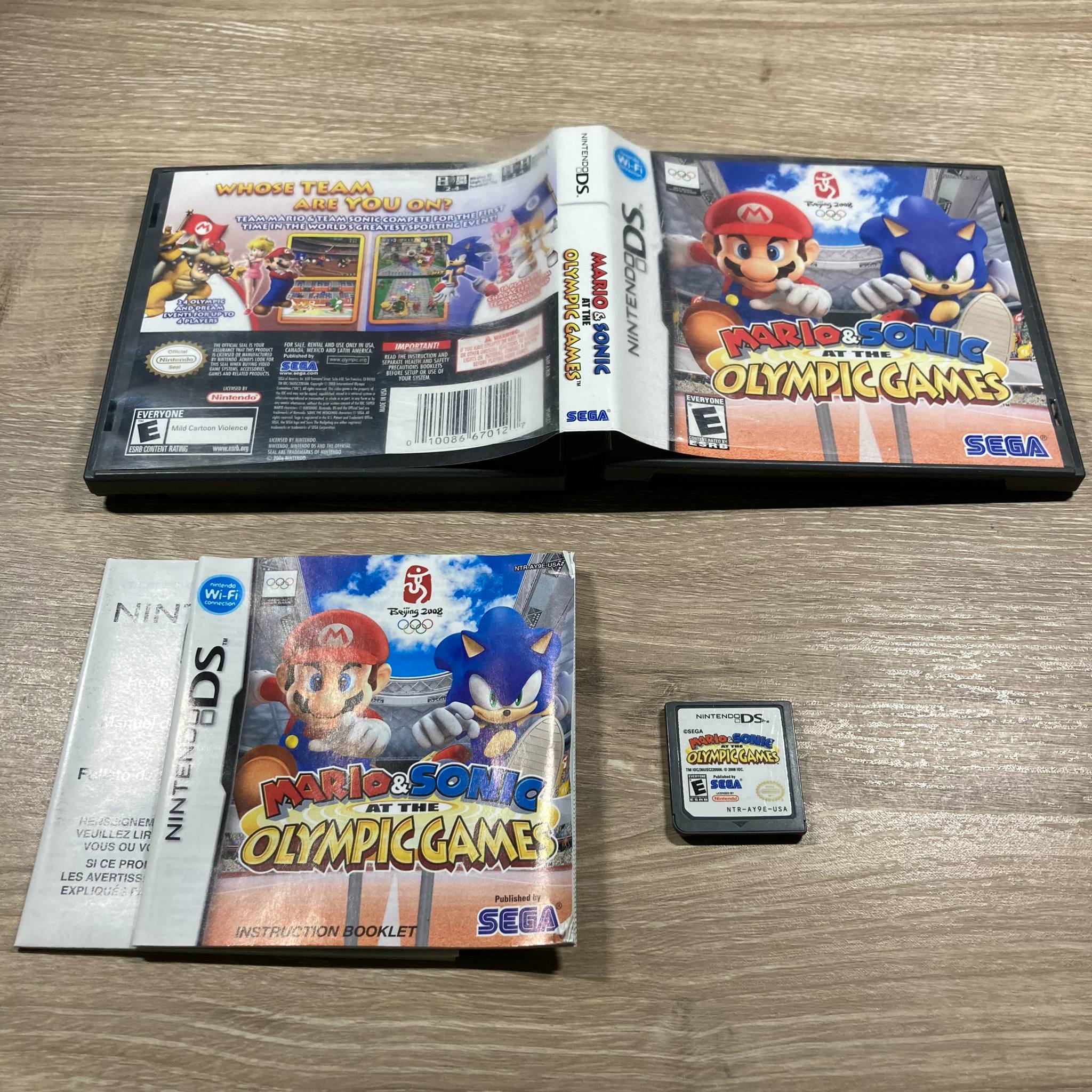 Mario and Sonic at the Olympic Games Nintendo DS