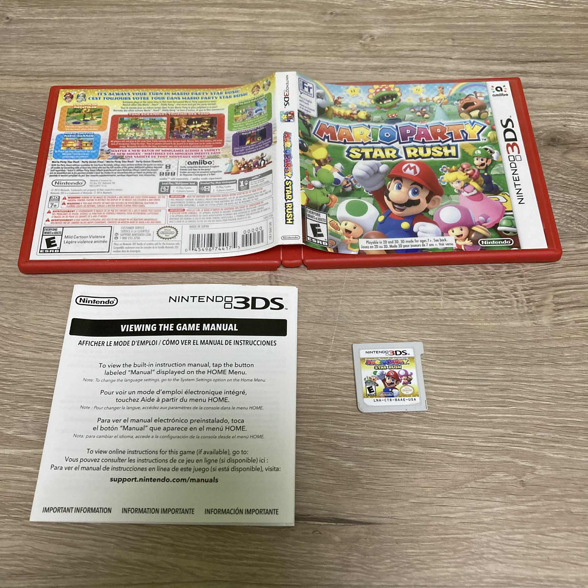 Mario Party Star Rush Nintendo 3DS