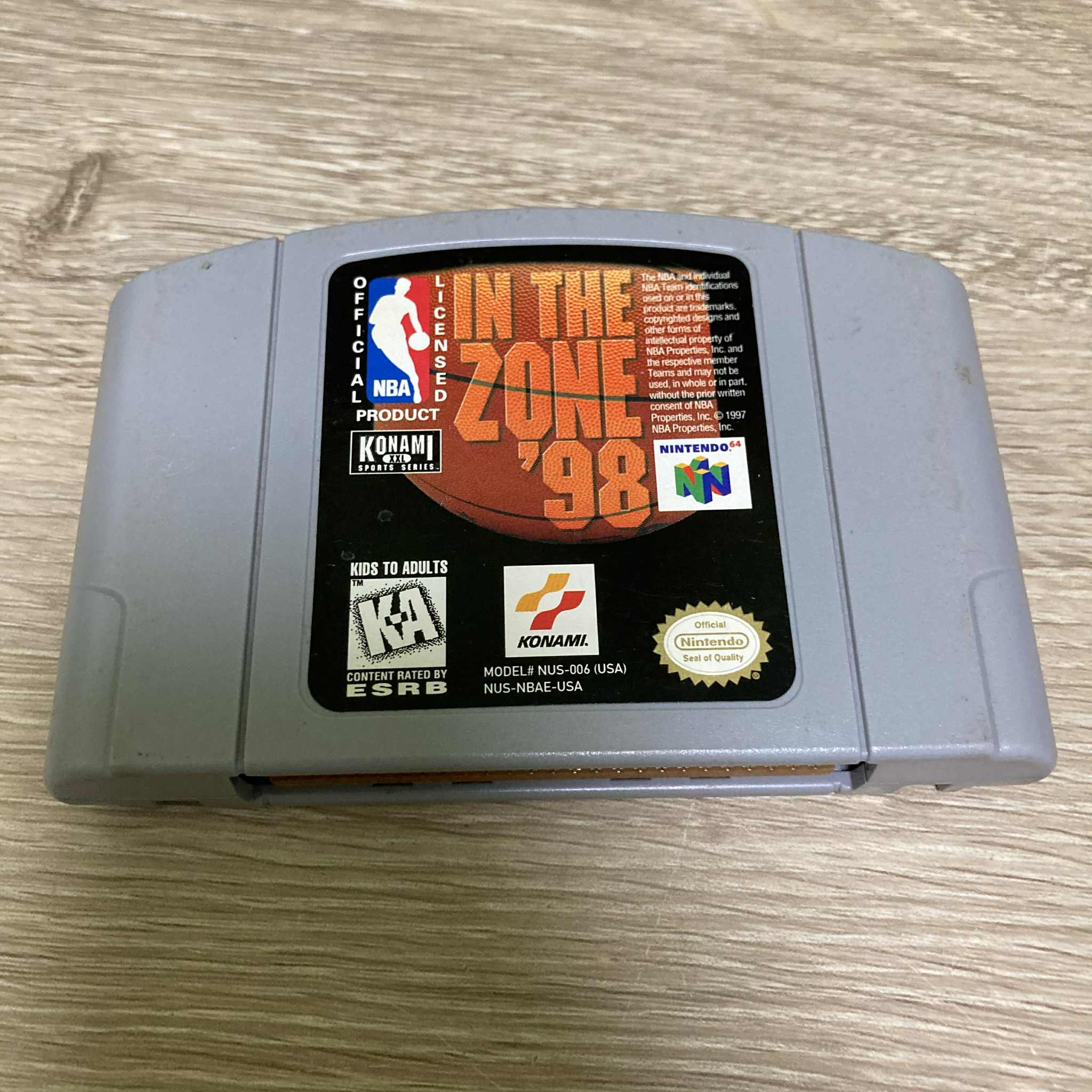 NBA In the Zone '98 Nintendo 64
