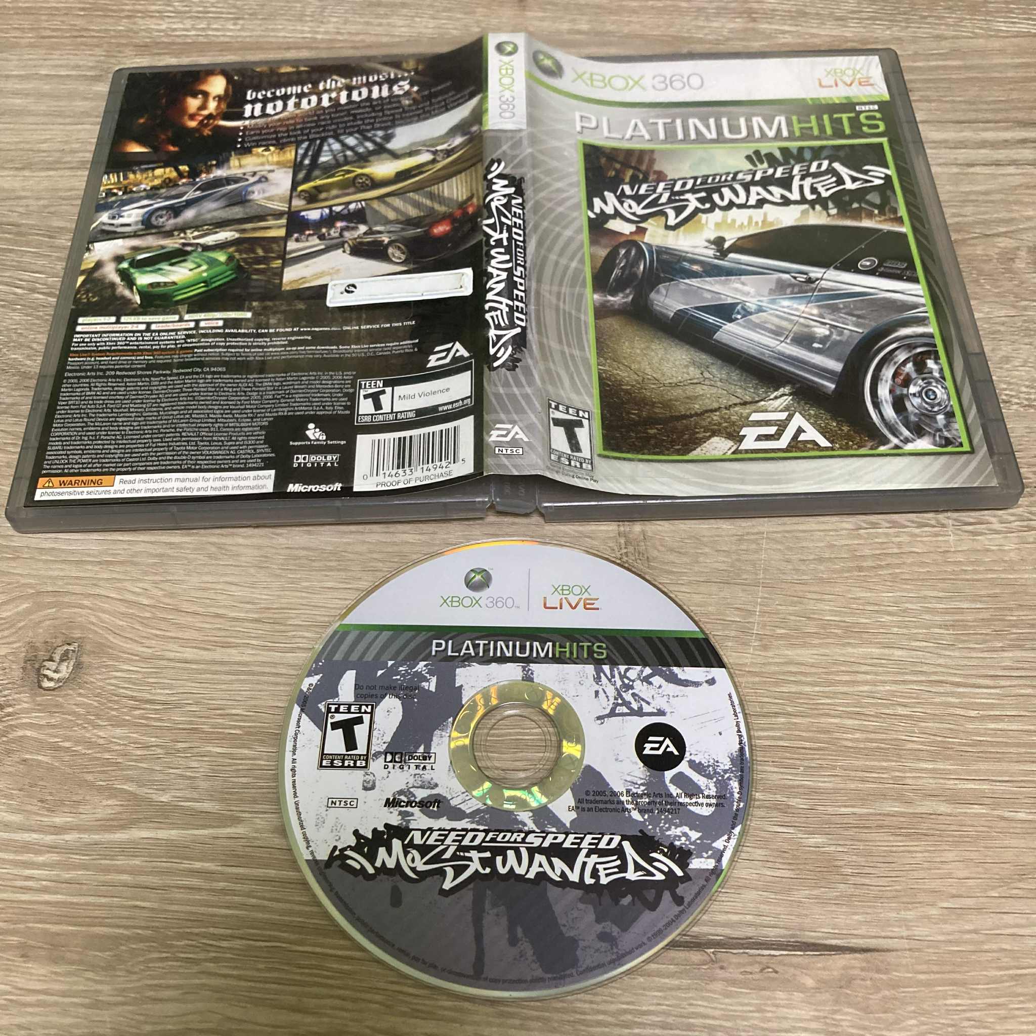 Need for Speed Most Wanted [Platinum Hits] Xbox 360