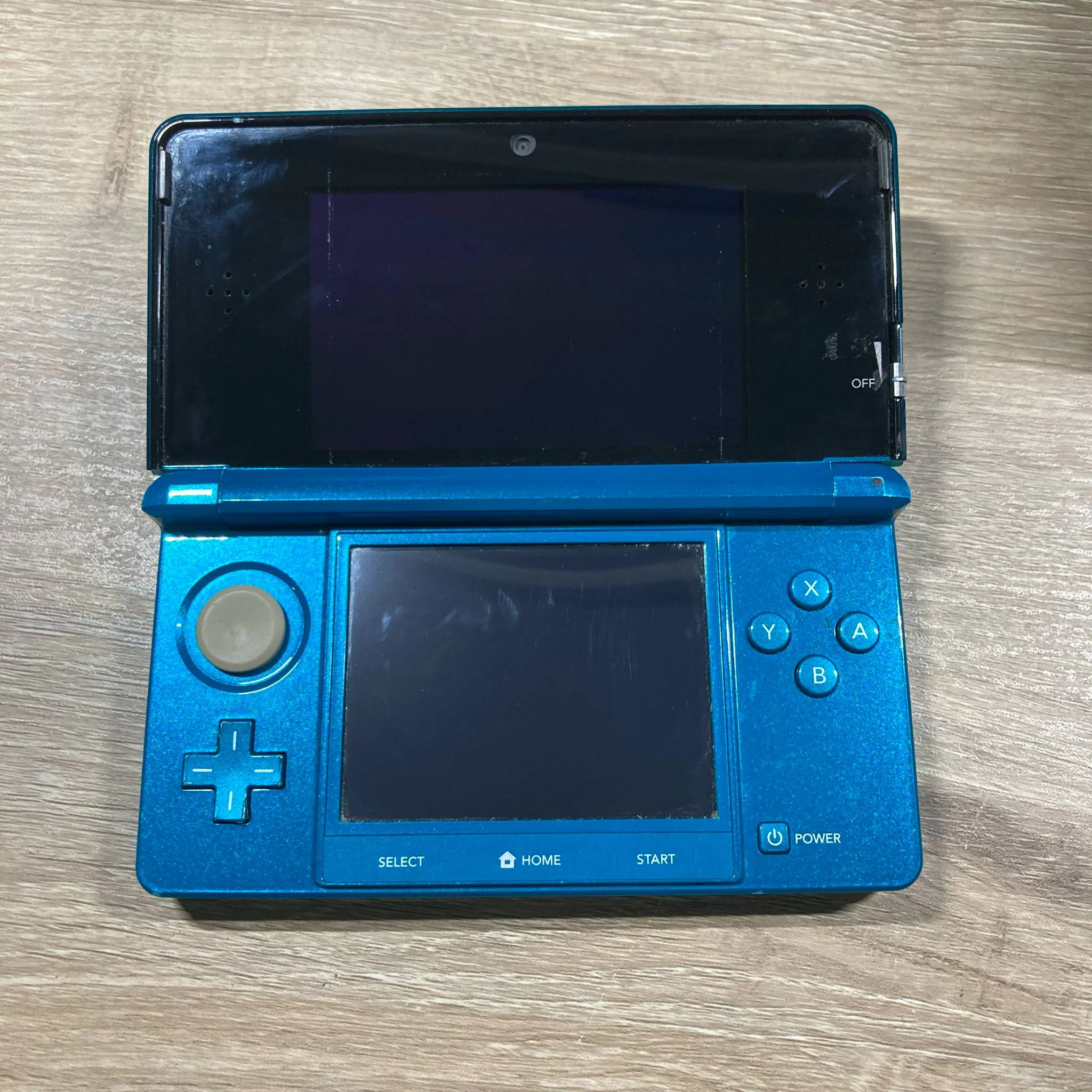 Nintendo 3DS Aqua Blue Nintendo 3DS Console - Image 2