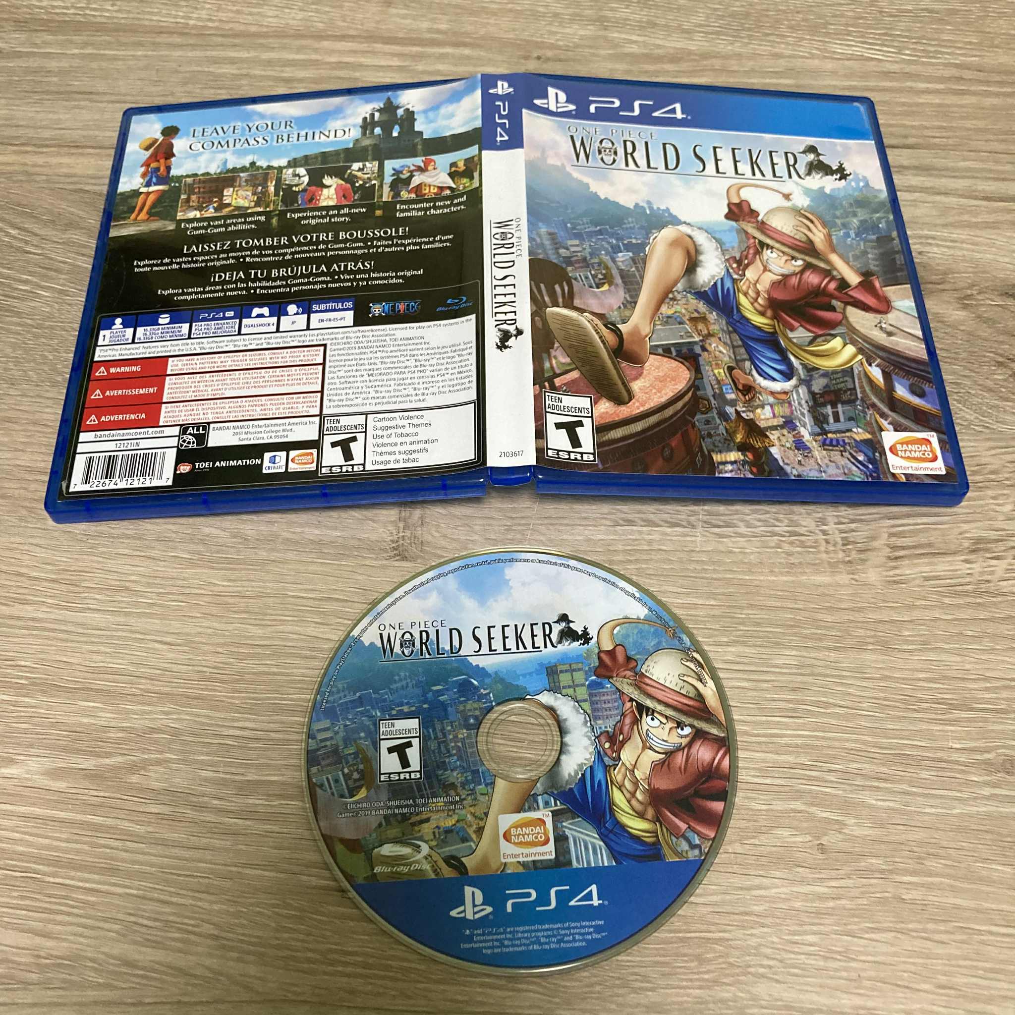 One Piece: World Seeker Playstation 4