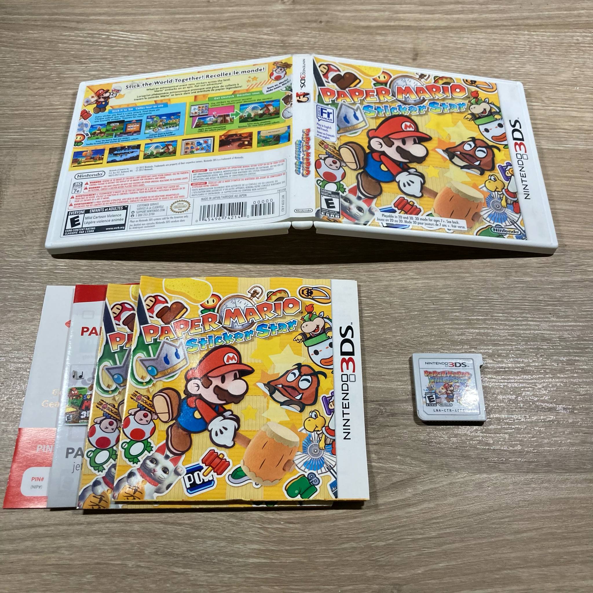 Paper Mario: Sticker Star Nintendo 3DS
