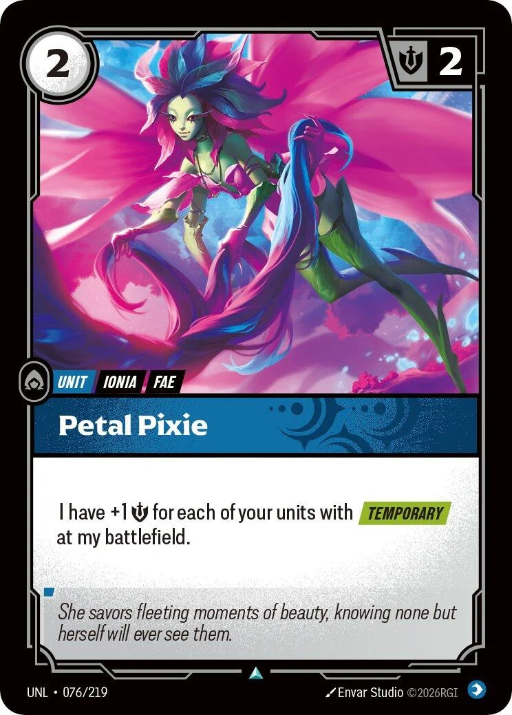 Petal Pixie (076/219) (UNL)
