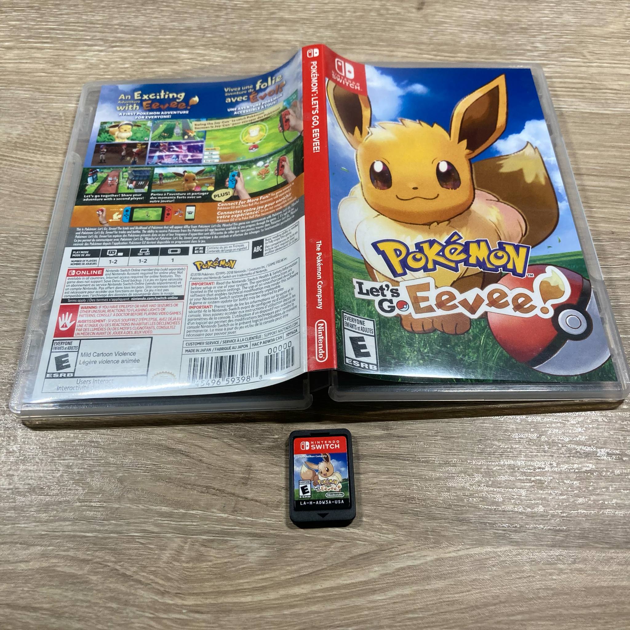 Pokemon Let's Go Eevee Nintendo Switch