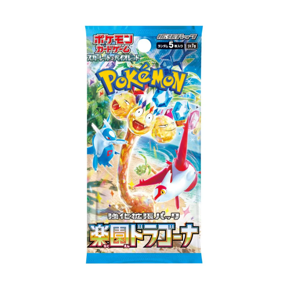 Pokemon Paradise Dragona Korean sv7a Booster Pack