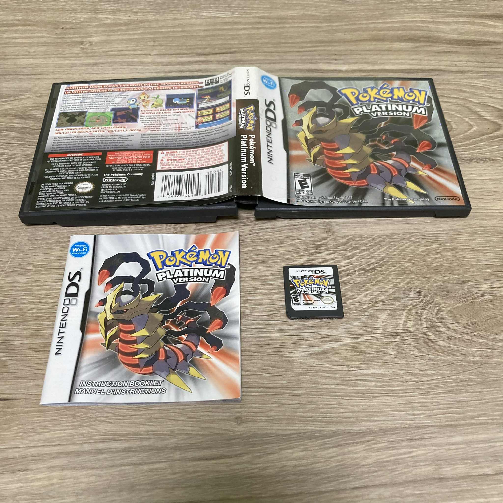 Pokemon Platinum Nintendo DS