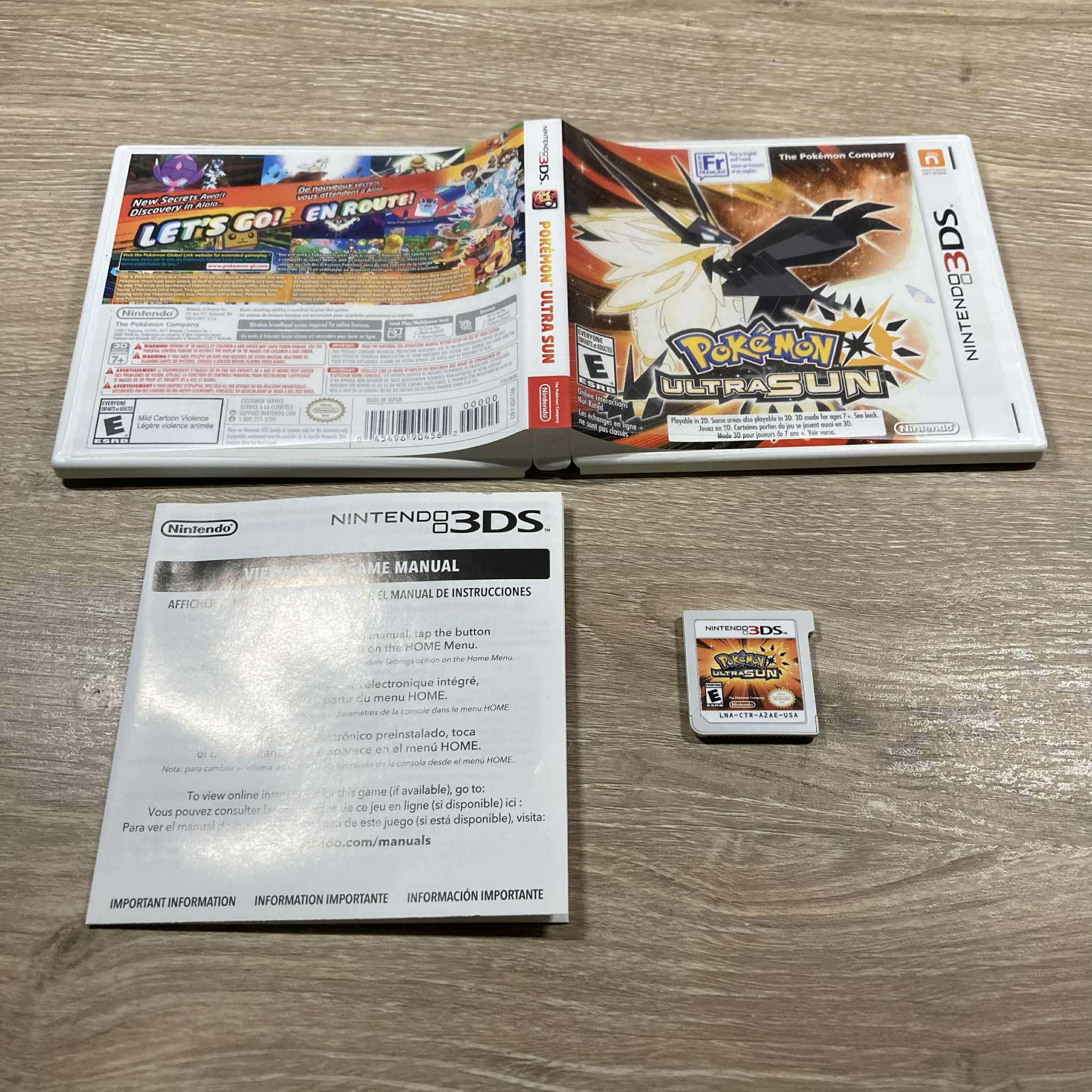 Pokemon Ultra Sun Nintendo 3DS