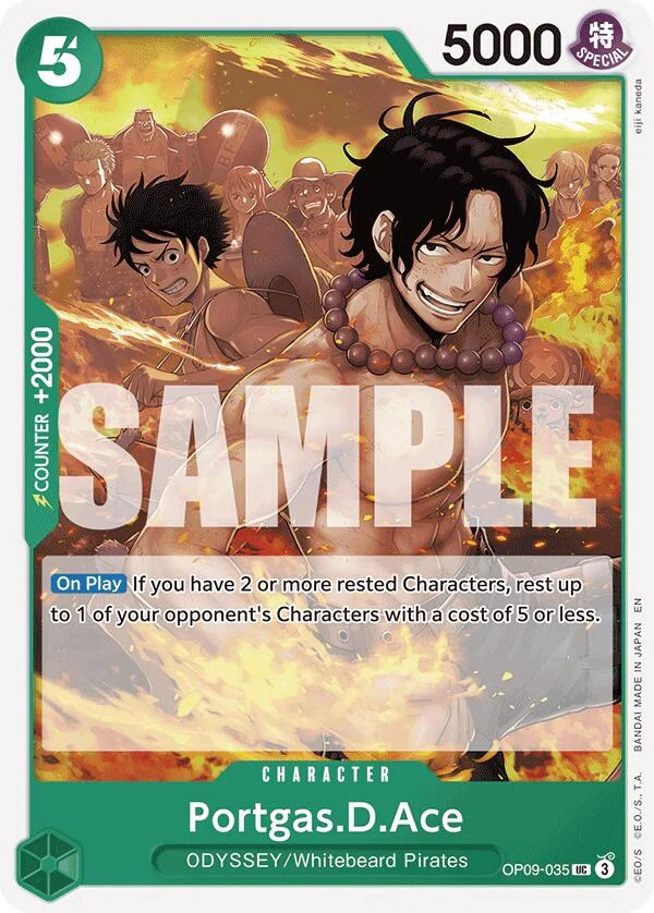 Portgas.D.Ace (Reprint) (OP09-035) (ST-28)