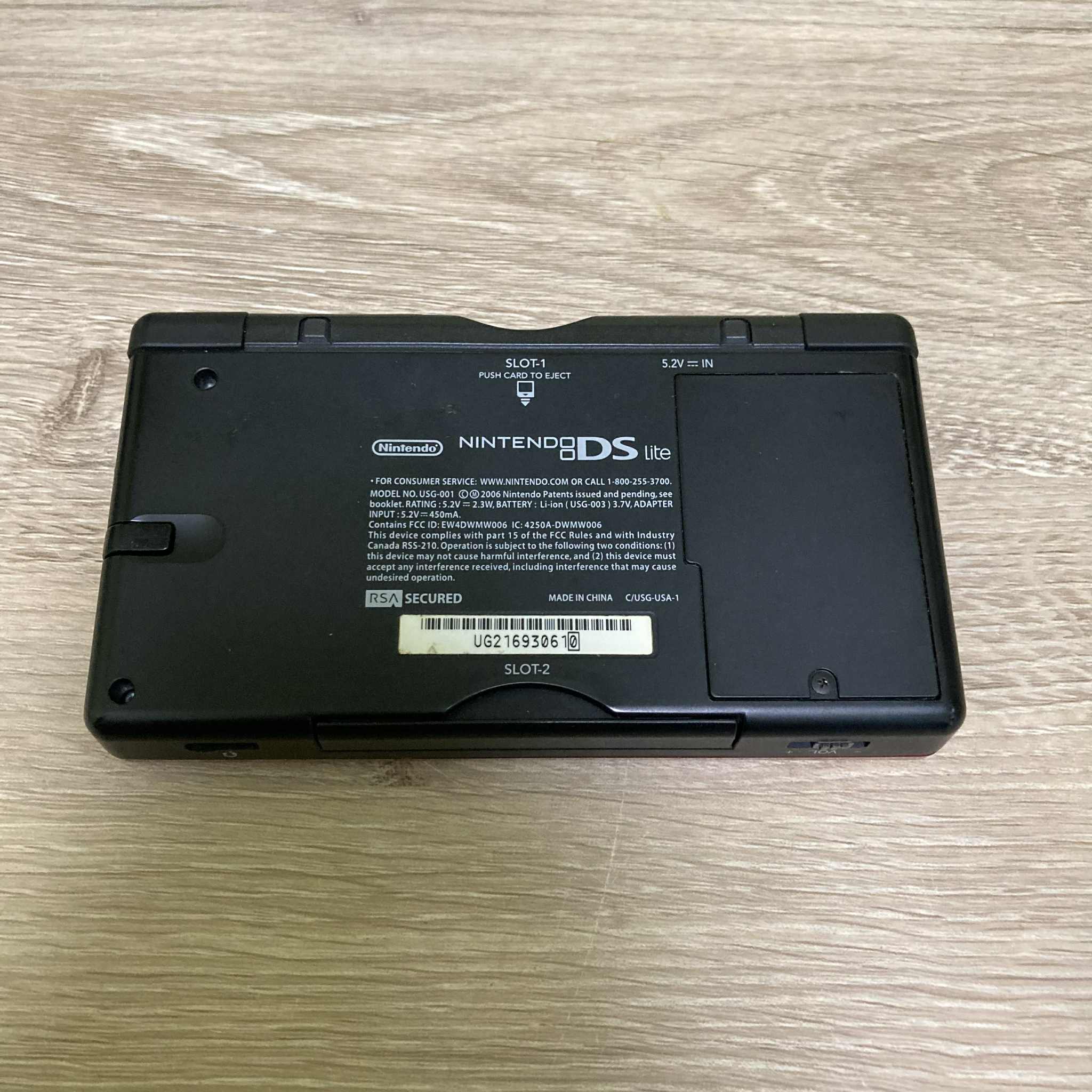Red Crimson & Black Nintendo DS Lite Nintendo DS - Image 3
