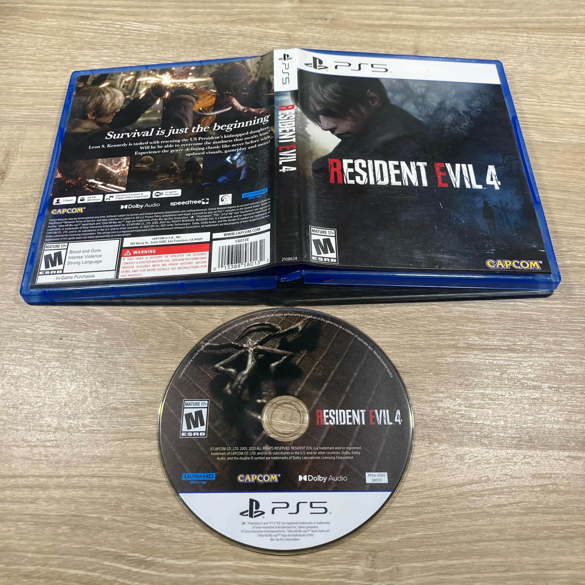 Resident Evil 4 Remake Playstation 5