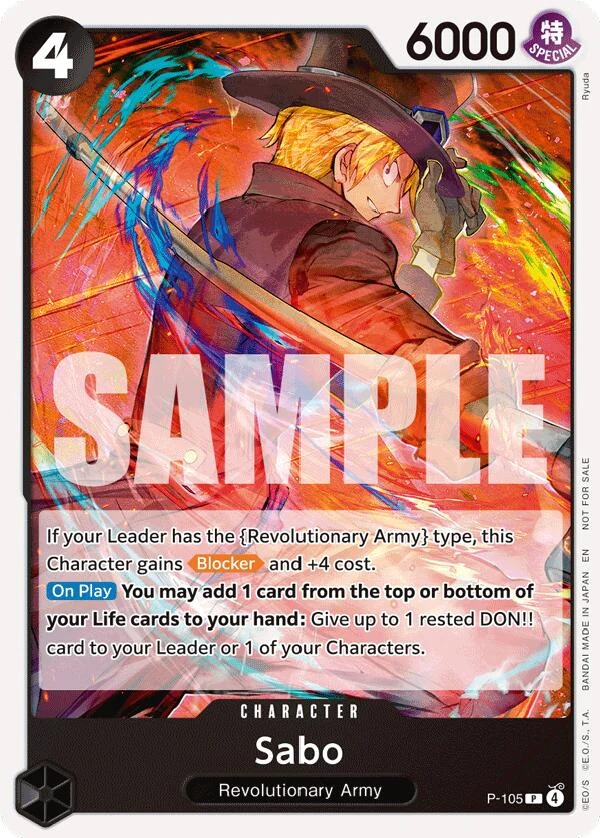 Sabo (Store Tournament 2025 Vol. 4) (P-105) (OP-PR)