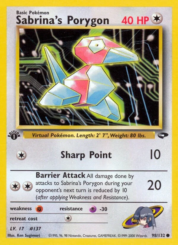 Sabrina's Porygon (098/132) (G2)